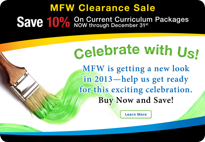 Clearance sale on Homeschool Curriculum Packages