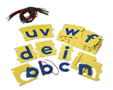 Lace & Link Lowercase Letters