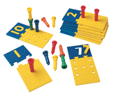 Number Puzzleboards & Pegs