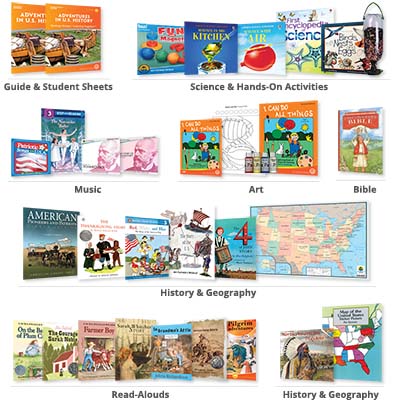 adventures in u s history 2nd or 3rd grade my father s world